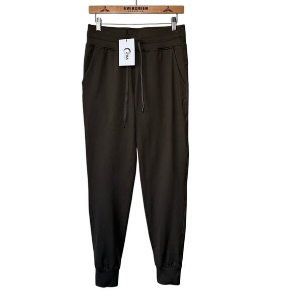 Zyia Active Women’s Ascend Drawstring Jogger Navy Athleisure Olive Size XLarge - Picture 1 of 8